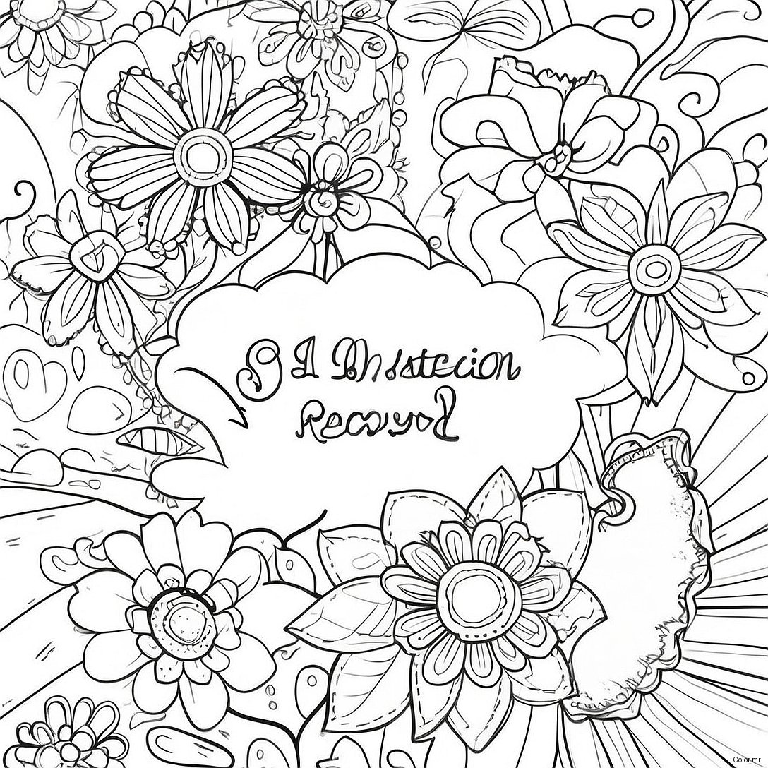Addiction Recovery Inspirational Quotes Coloring Page 4080 3290