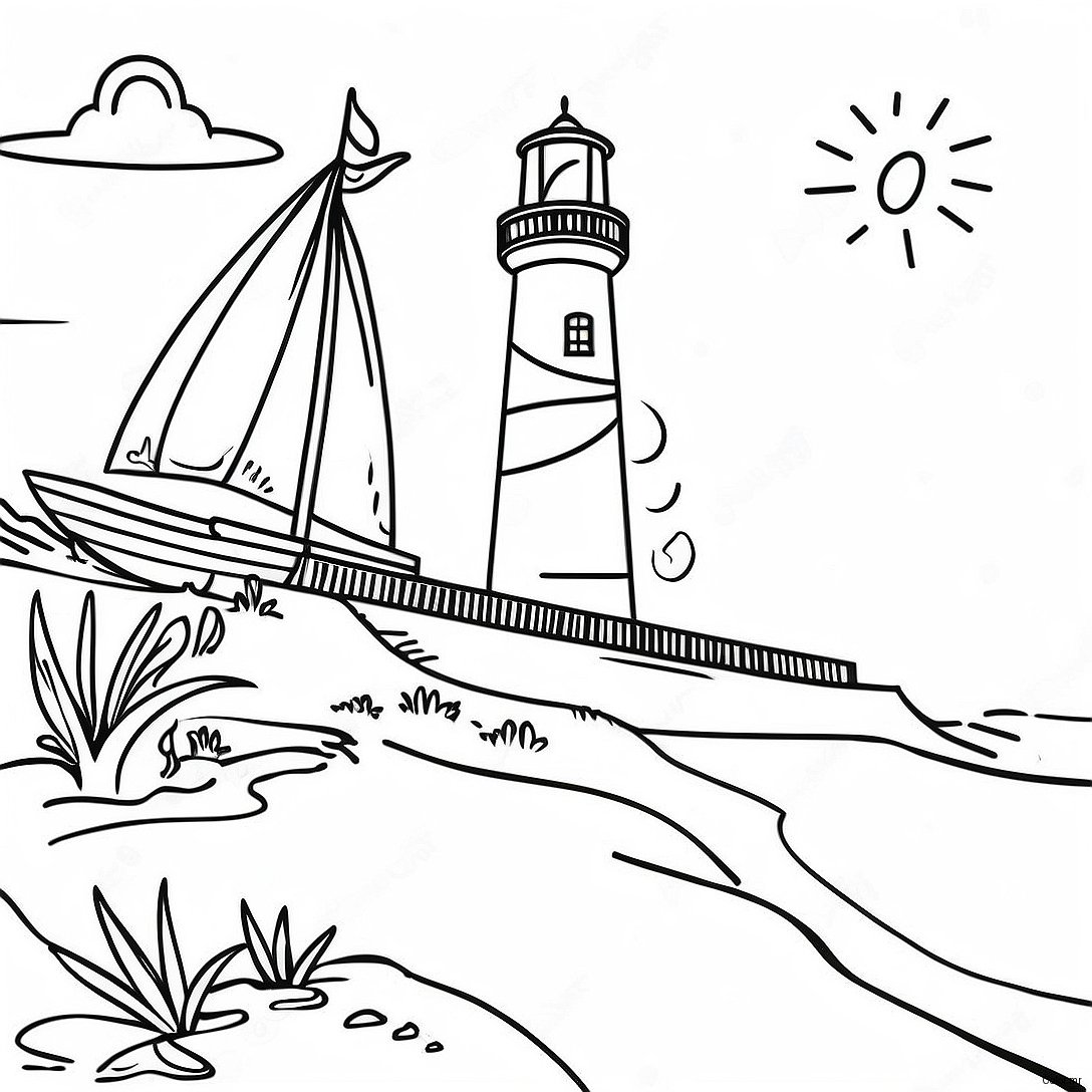Adventure Filled Pogue Life Outer Banks Coloring Page 59046 49040