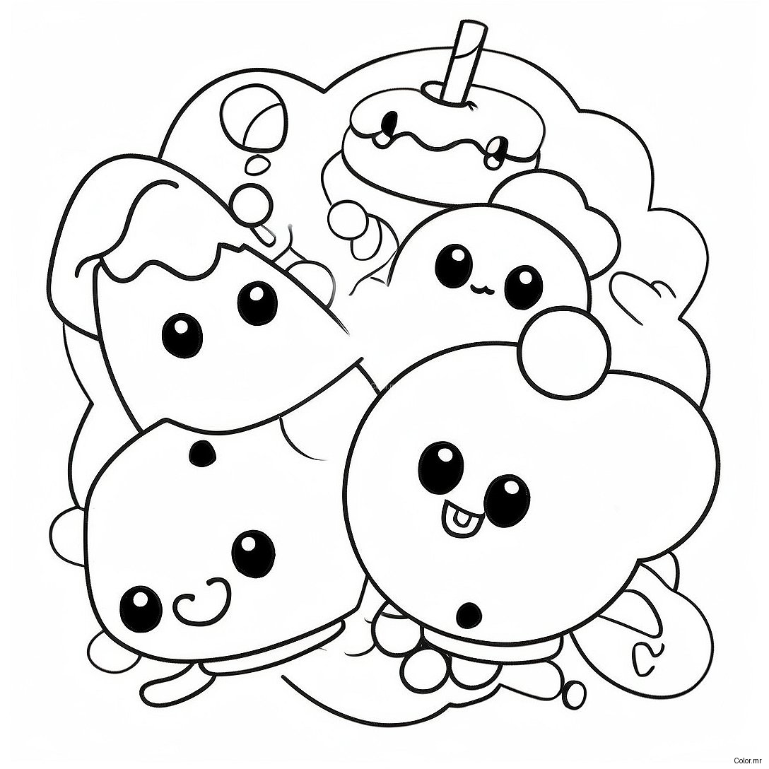 Adventurous Cookie Run Kingdom Characters Coloring Page 19009 15898