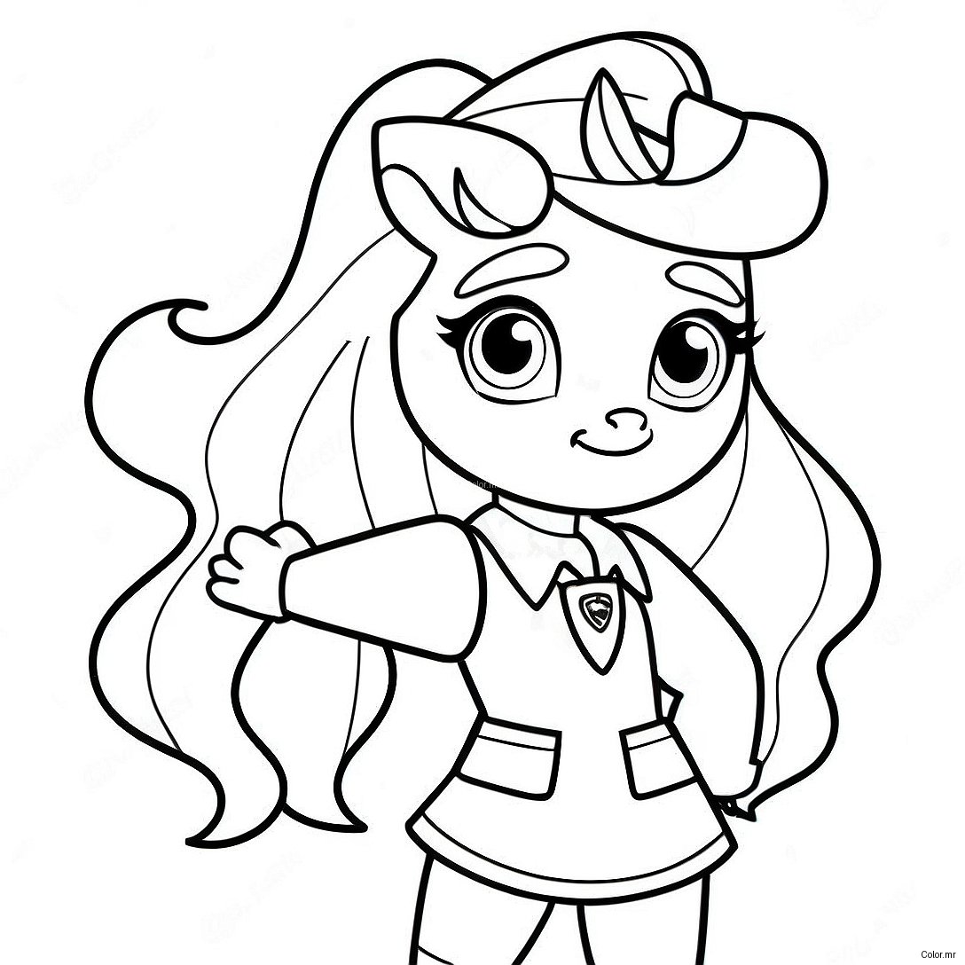 Adventurous Sunset Shimmer Equestria Girl Coloring Page 35464 29506