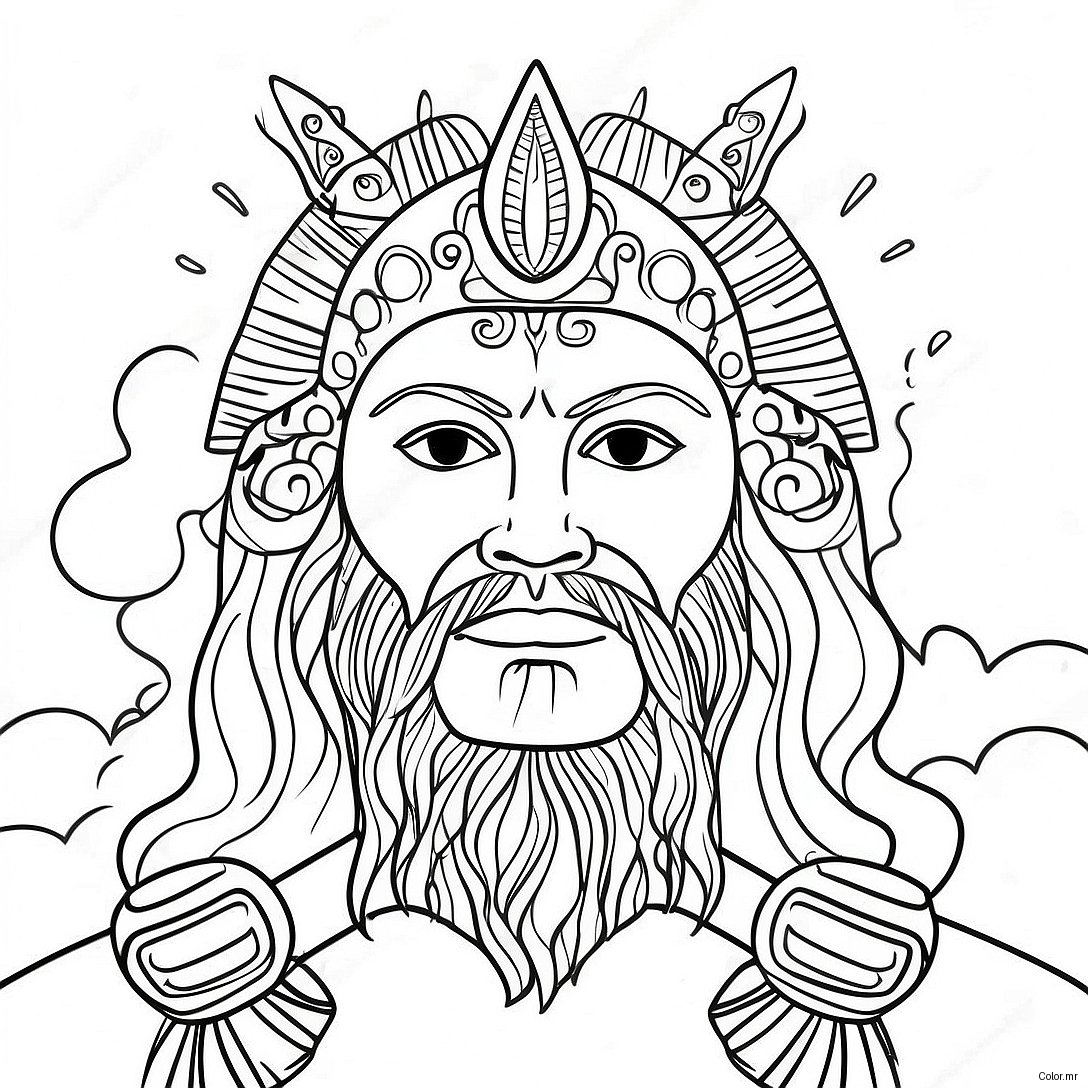 Colorful Nebuchadnezzar Dream Interpretation Coloring Page 69434 57231