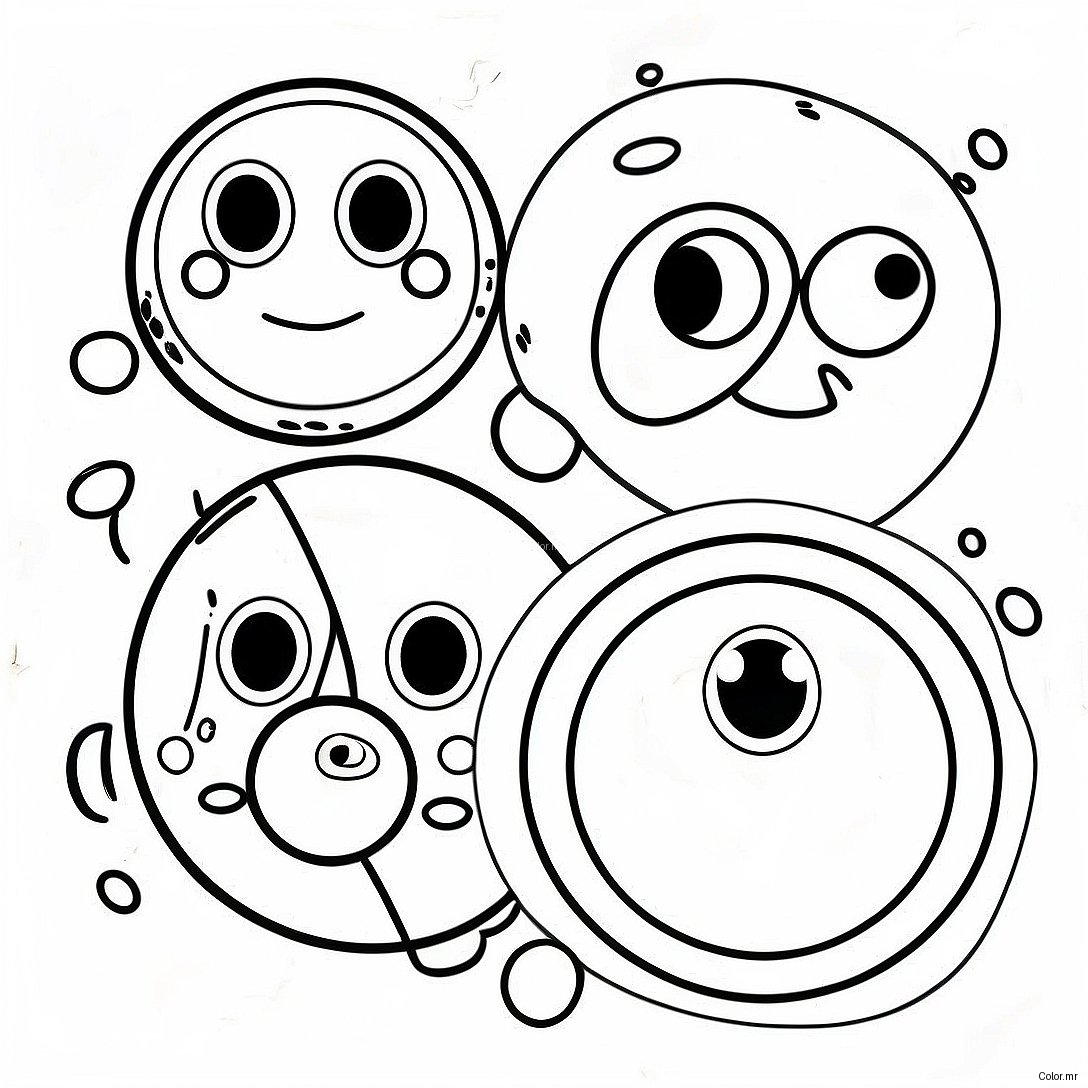 Colorful Wild Kratts Creature Power Discs Coloring Page 30749 27595