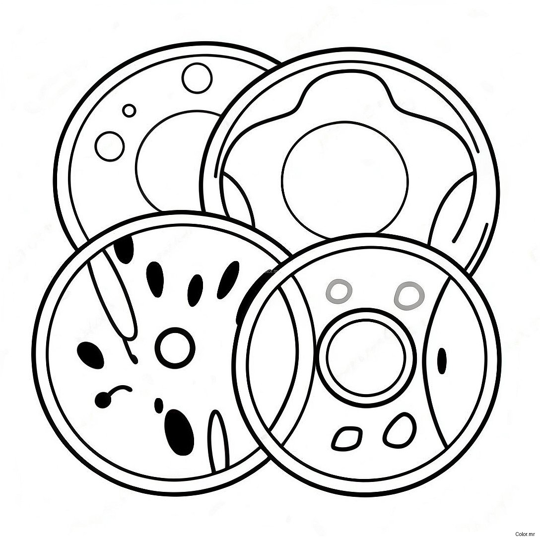 Colorful Wild Kratts Creature Power Discs Coloring Page 30749 27596