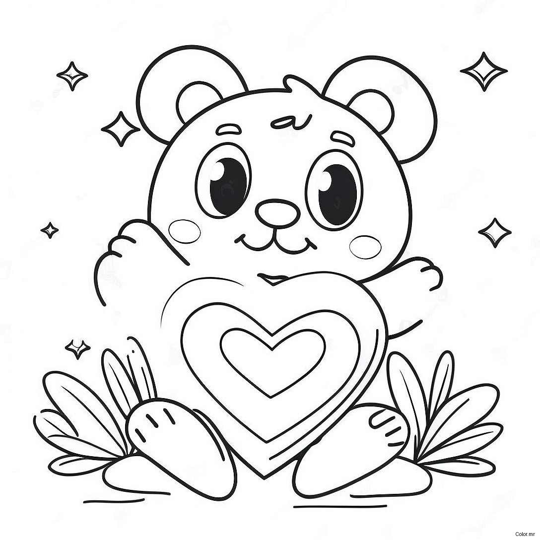 Cute Valentine S Day Card For Dad Coloring Page 19199 16049