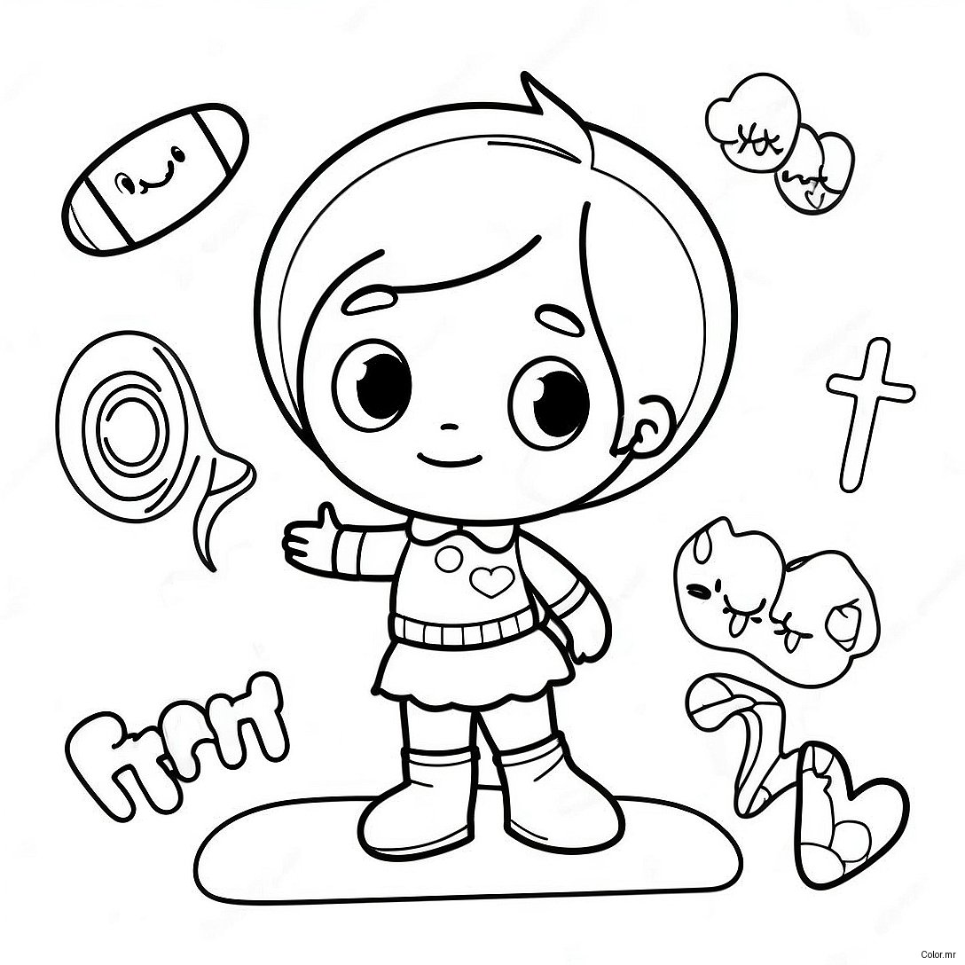 Fun First Grade Sight Words Coloring Page 31679 11579