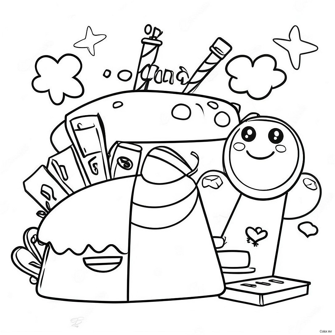 Fun Principals Day 2015 Celebration Coloring Page 54271 45189