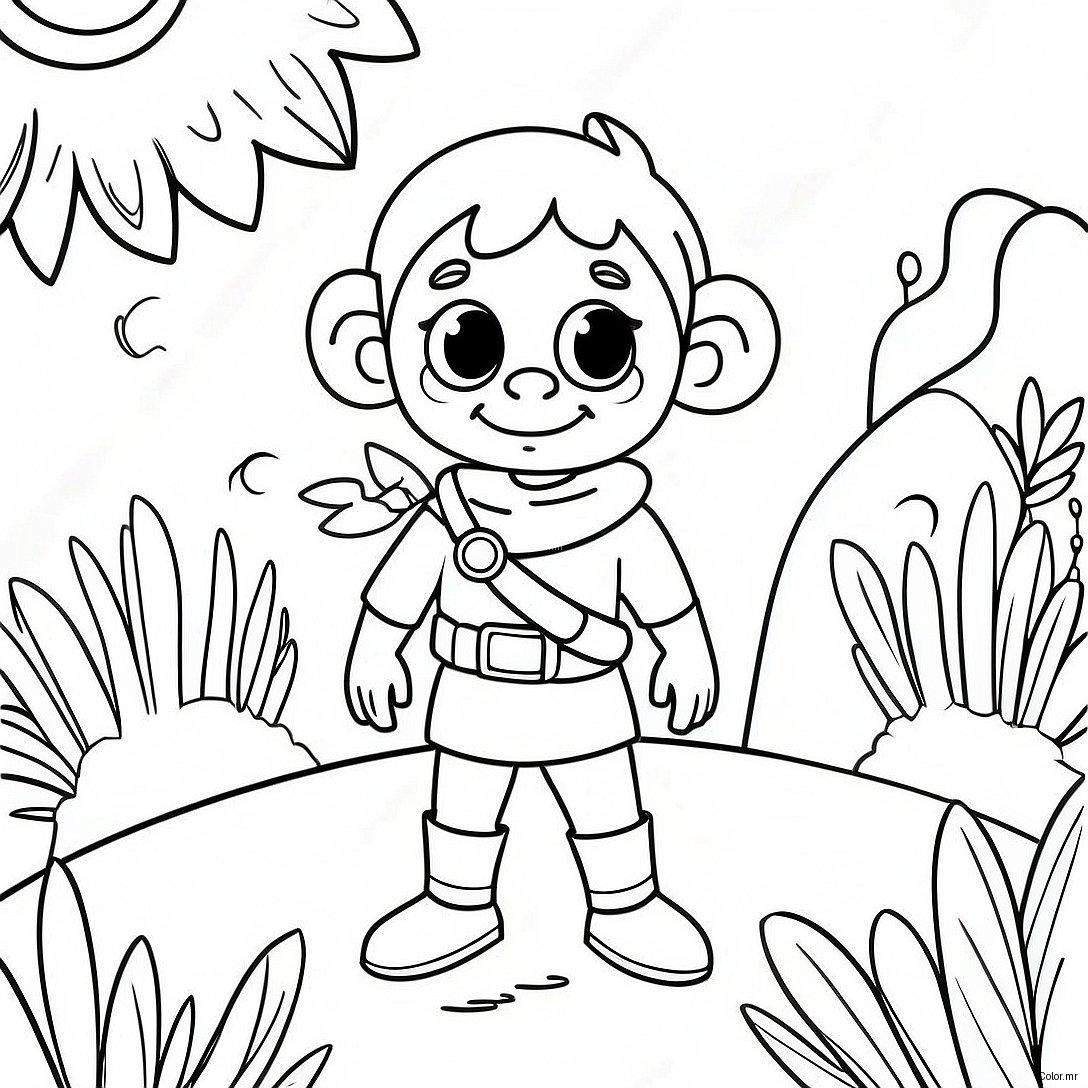 Garten Of Ban Ban 4 Character Adventure Coloring Page 27955 25398