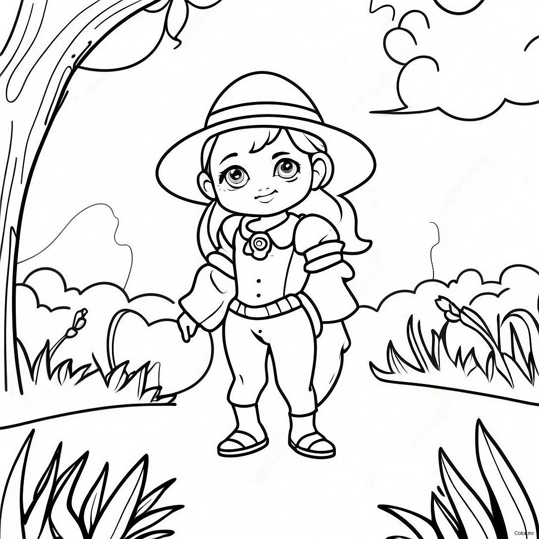 Garten Of Ban Ban 4 Character Adventure Coloring Page 27955 25399