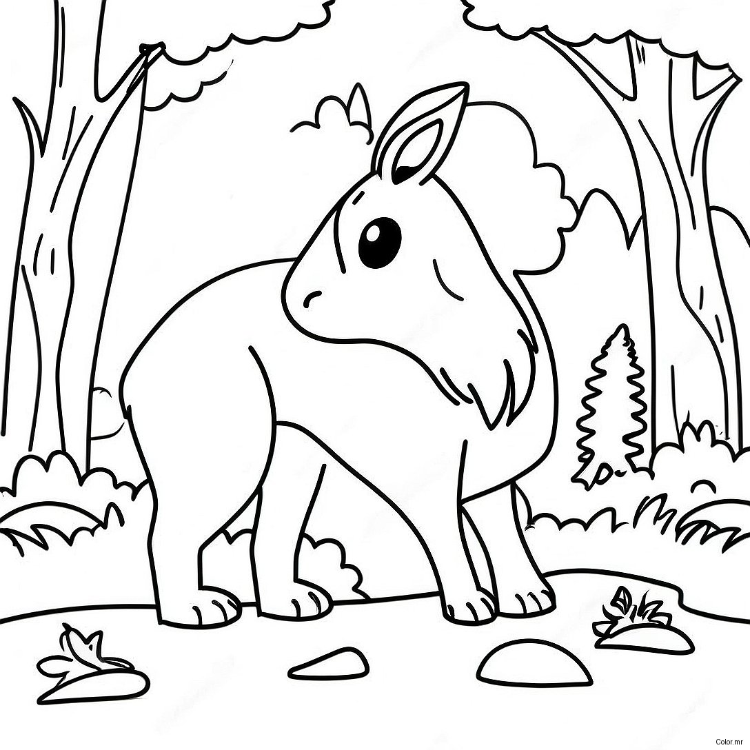 Great Smoky Mountains Wildlife Coloring Page 63530 52566