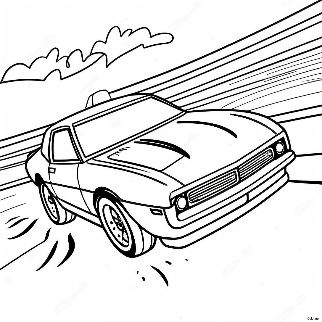 Late Model Dirt Car Racing Coloring Page 58675 48743
