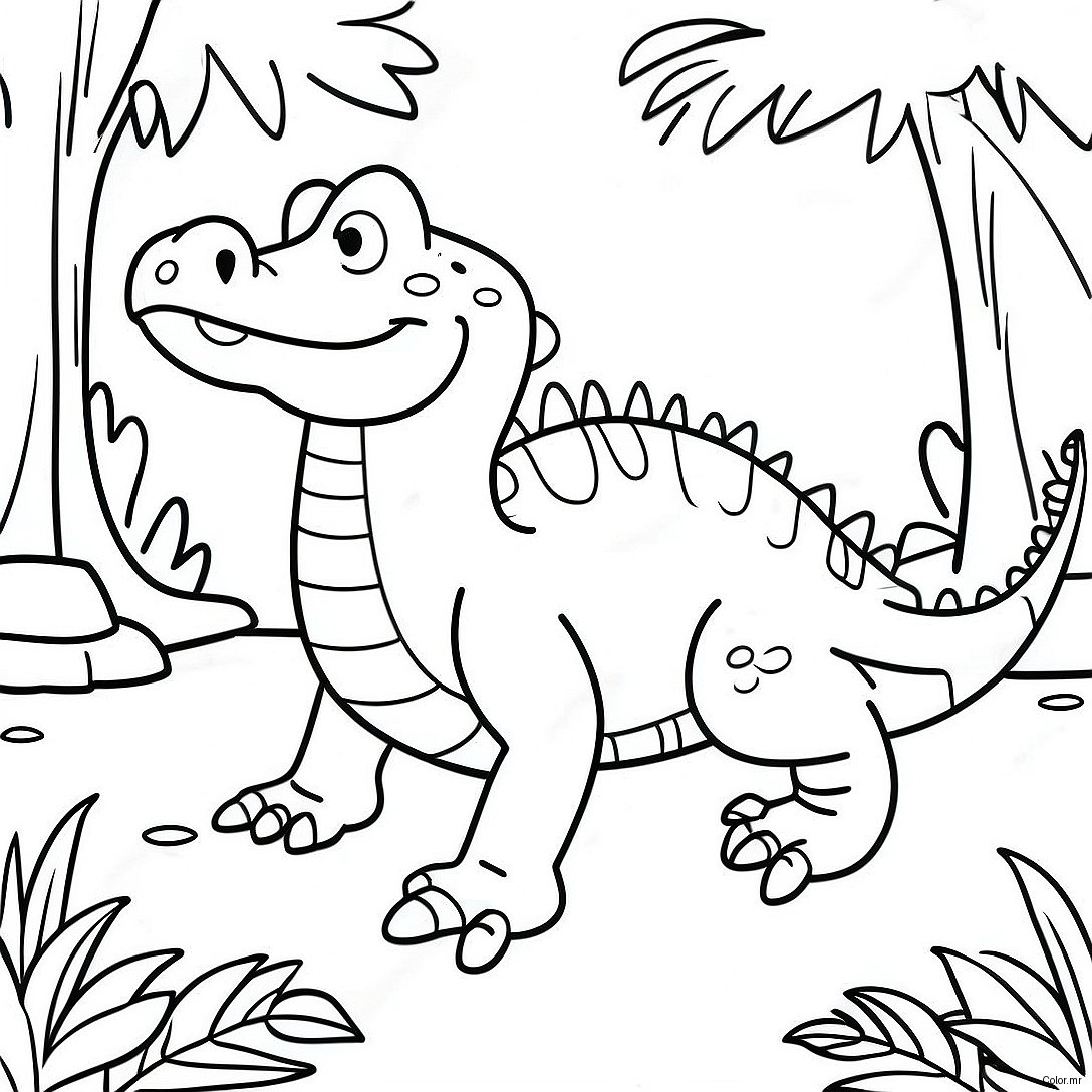 Lyle Lyle Crocodile In A Jungle Adventure Coloring Page 45874 38093