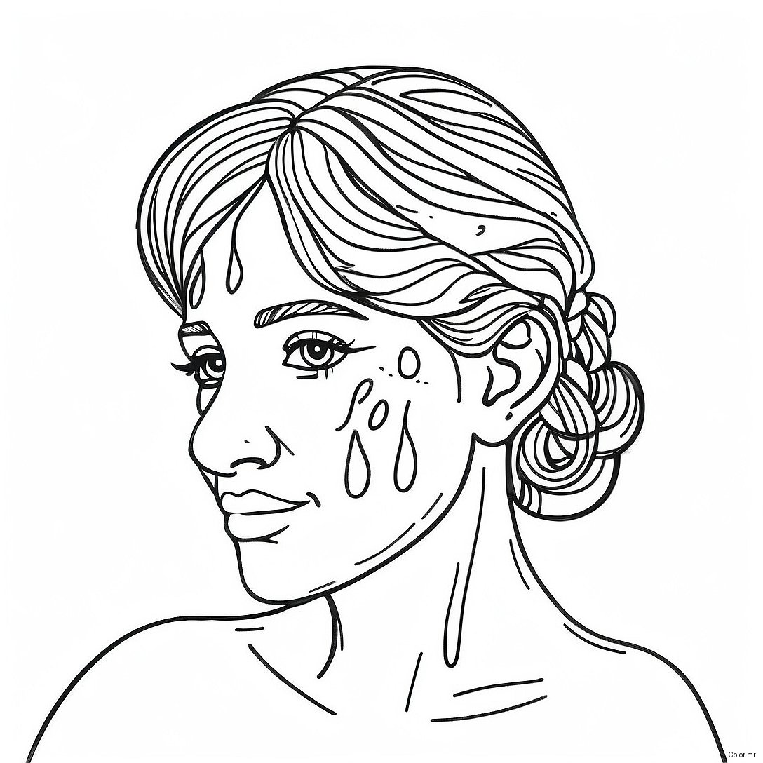 Mental Illness Depression Awareness Coloring Page 24675 22629