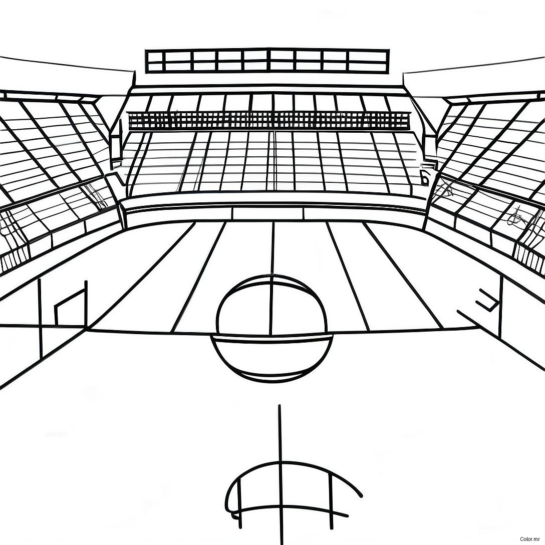Pagina Para Colorir Campo De Futebol Realista 61926 51322