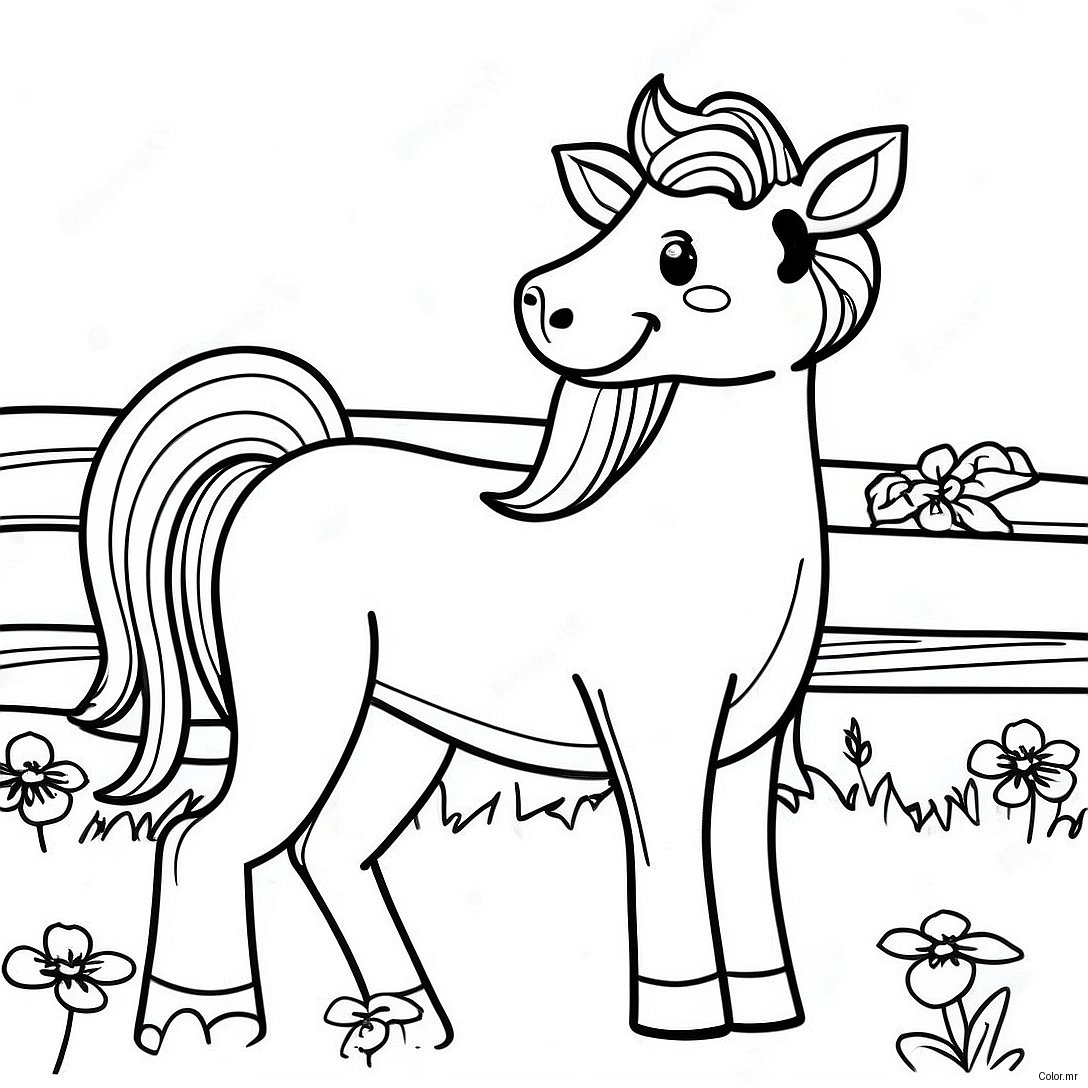 Pagina Para Colorir De Animais De Fazenda Realistas 16572 13958