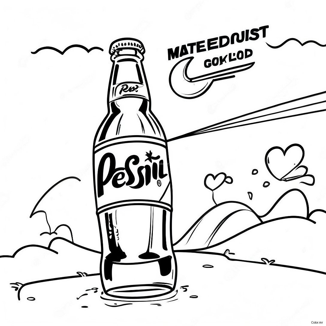 Pagina Para Colorir De Anuncio Vintage Da Pepsi 50255 41904