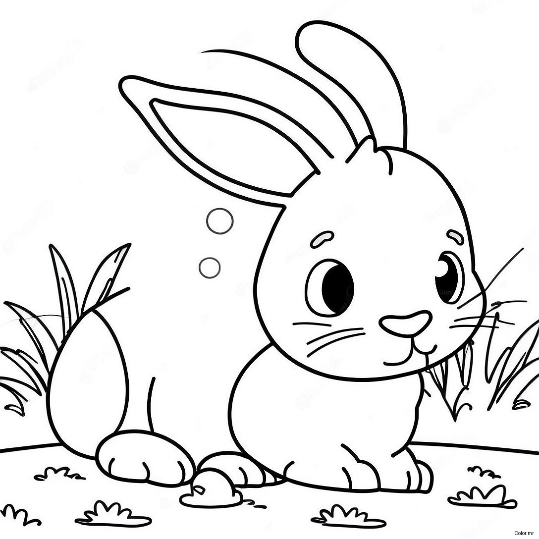 Pagina Para Colorir De Coelho Realista 28656 25937