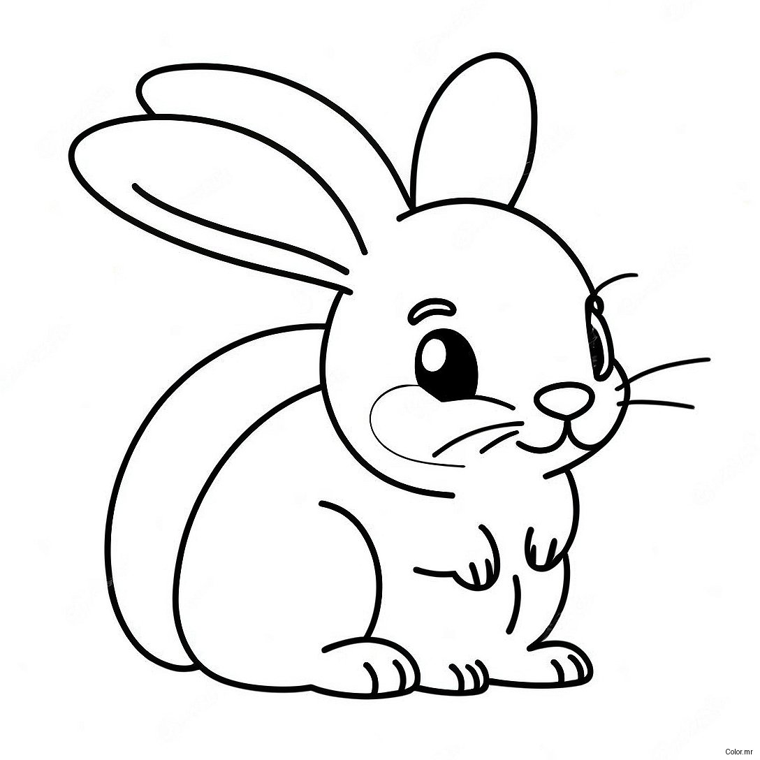 Pagina Para Colorir De Coelho Realista 28656 25938