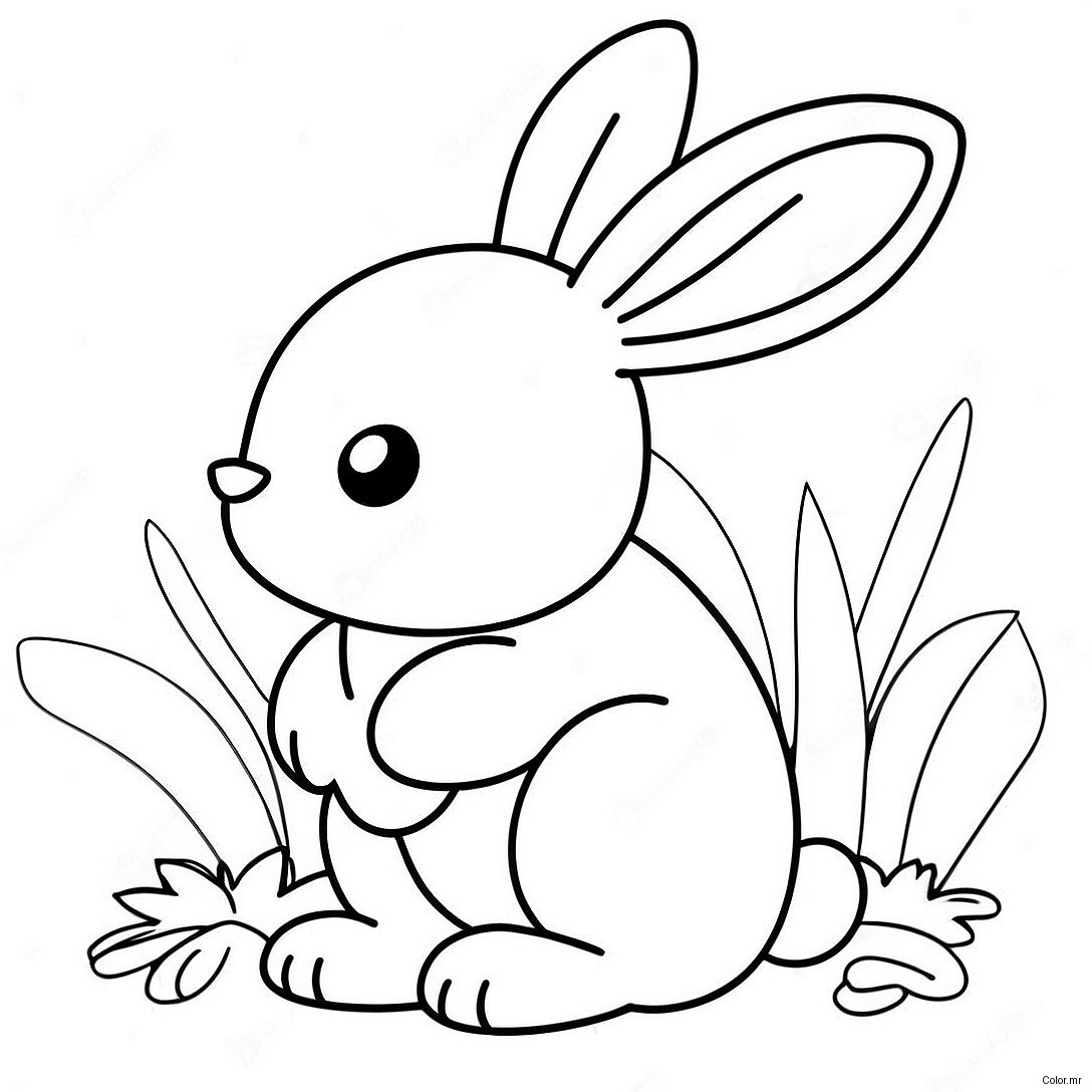 Pagina Para Colorir De Coelho Realista 28656 25939