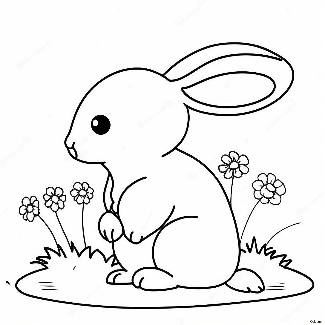 Pagina Para Colorir De Coelho Realista 28656 25940
