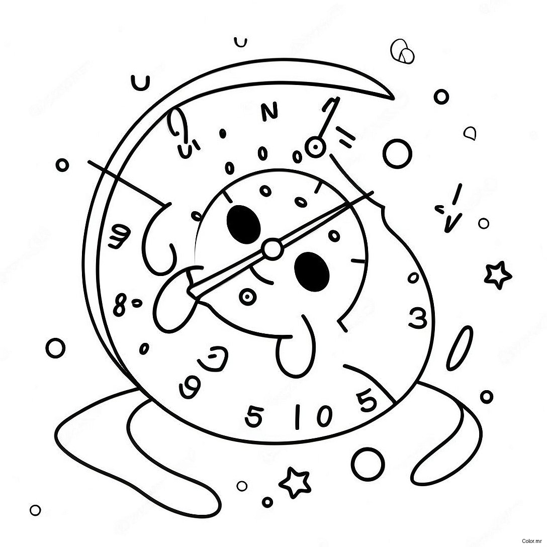 Pagina Para Colorir De Contagem Regressiva 68352 56374