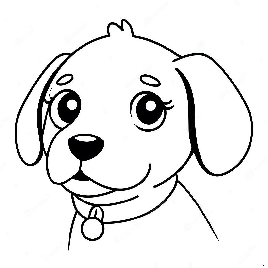 Pagina Para Colorir De Filhote Realista Facil 14128 11701