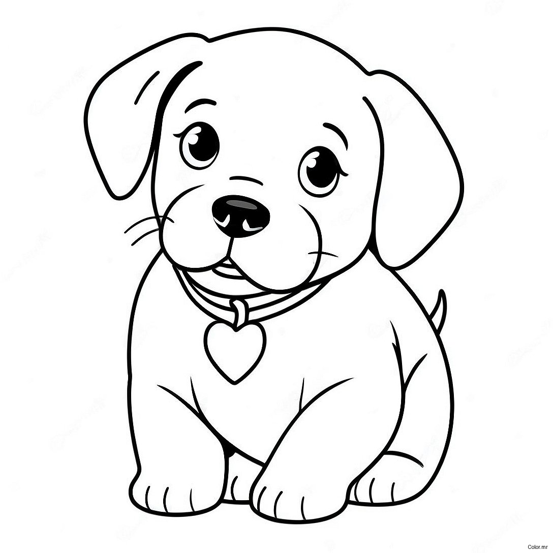 Pagina Para Colorir De Filhote Realista Facil 14128 11702