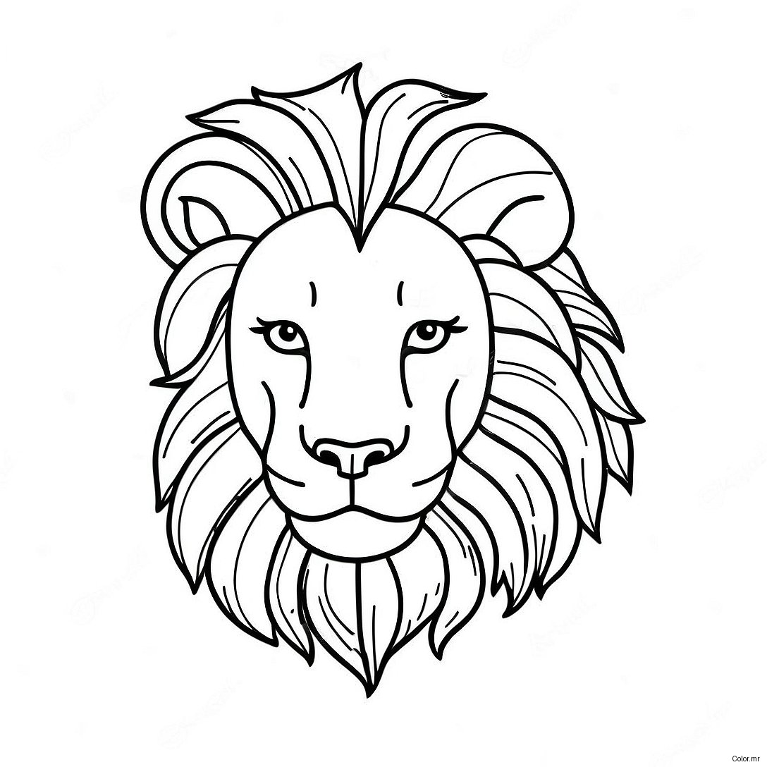 Pagina Para Colorir De Leao Realista 21532 19834