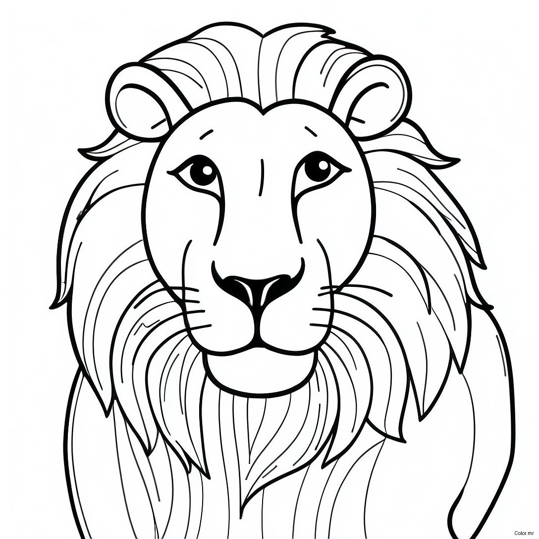 Pagina Para Colorir De Leao Realista 21532 19977