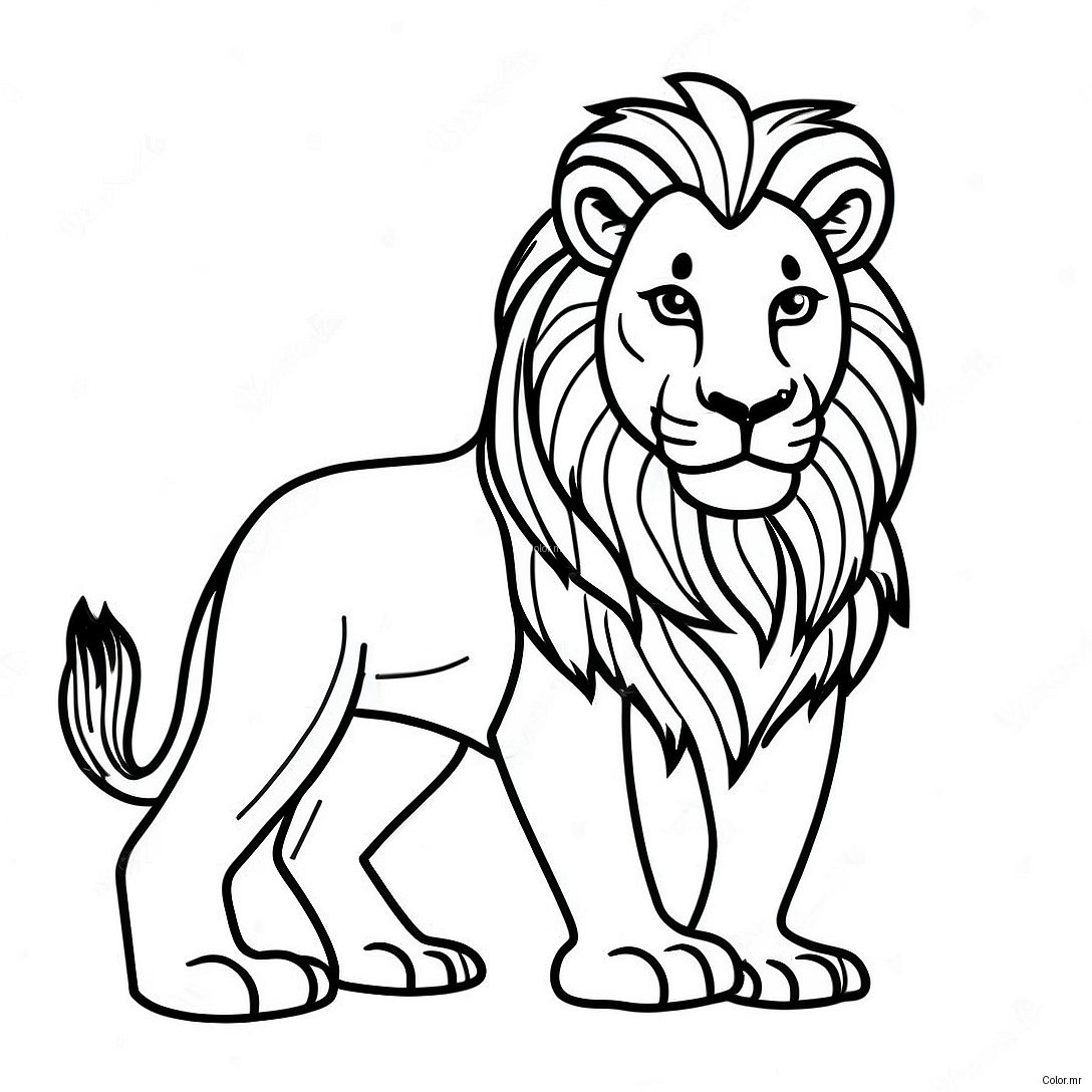 Pagina Para Colorir De Leao Realista 21532 19978