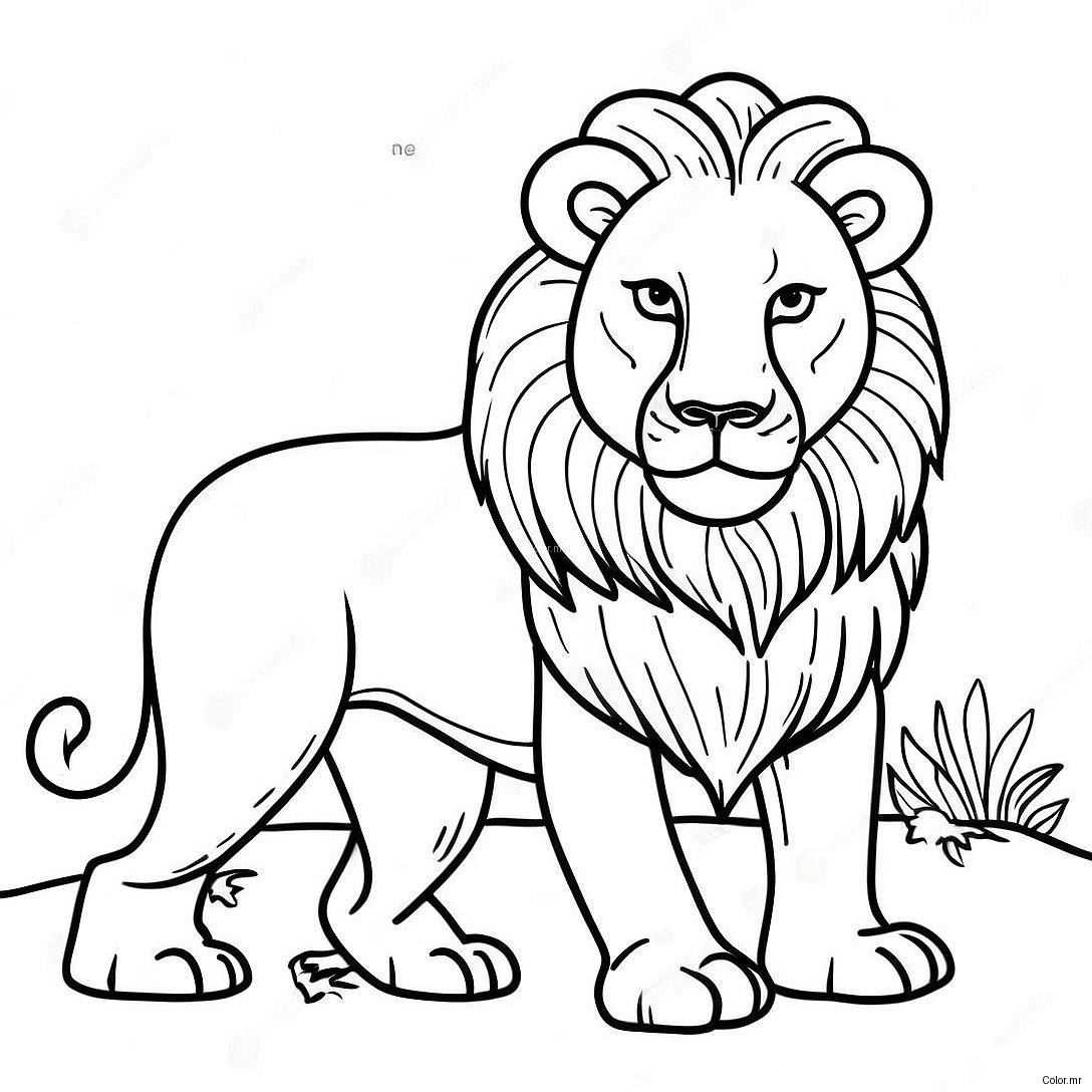 Pagina Para Colorir De Leao Realista 21532 19980