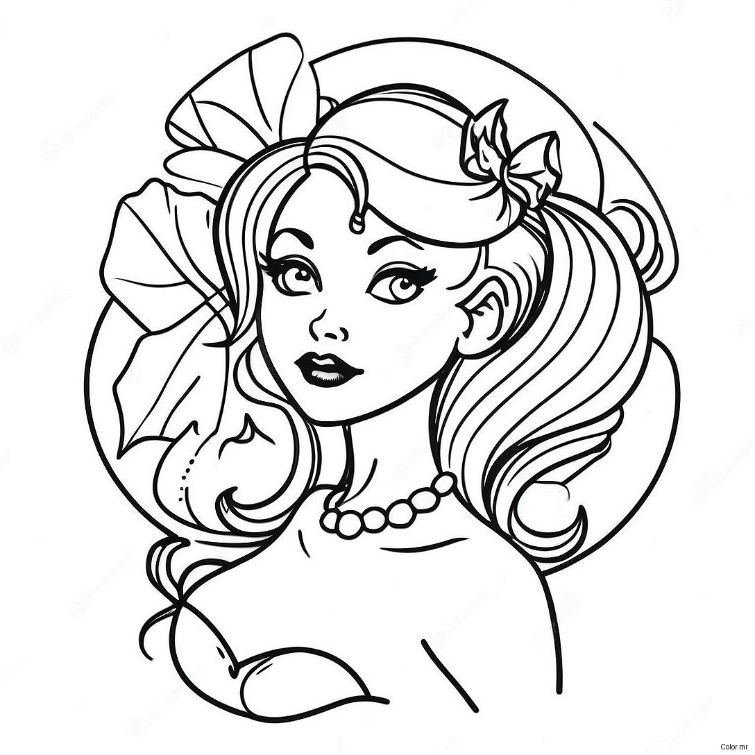 Pagina Para Colorir De Pin Up Vintage 28587 25888