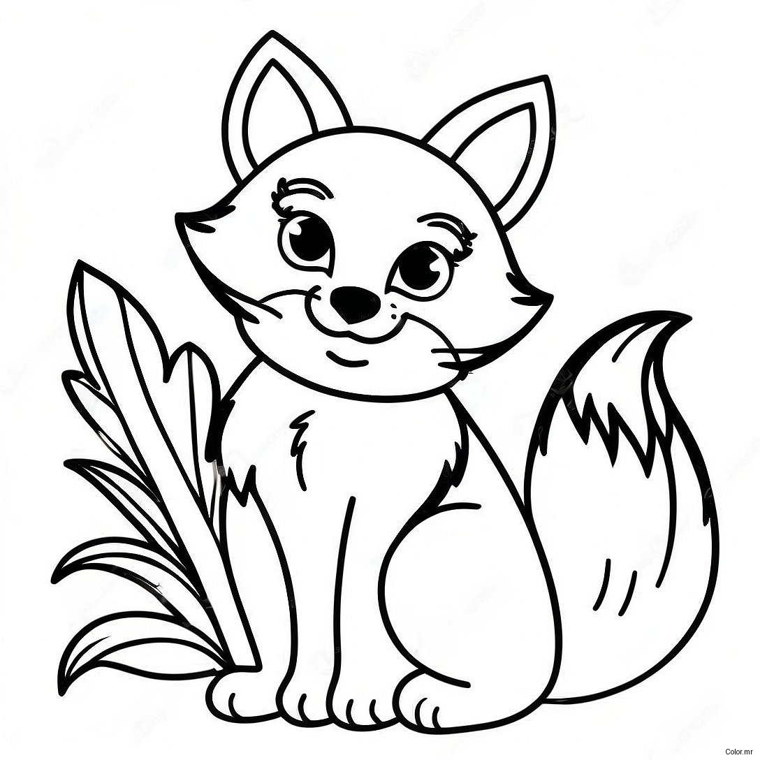 Pagina Para Colorir De Raposa Realista 22773 20954