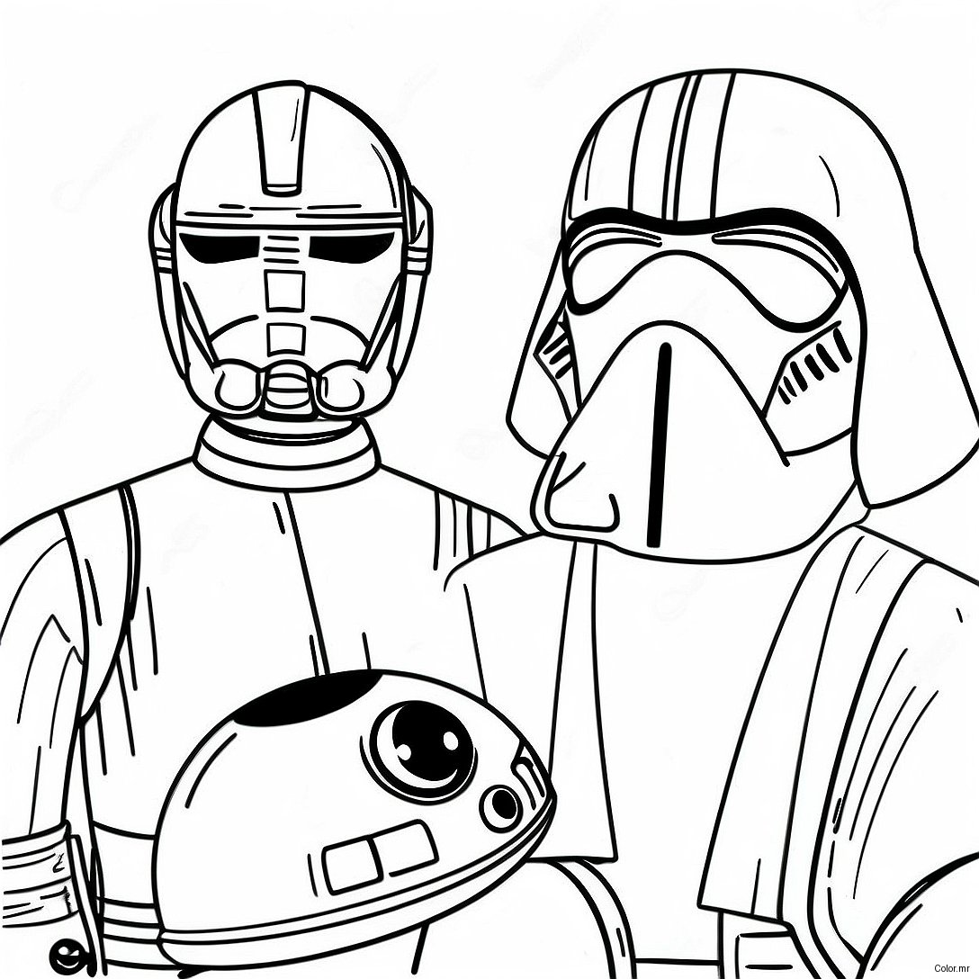 Pagina Para Colorir De Star Wars Realista 42440 35177