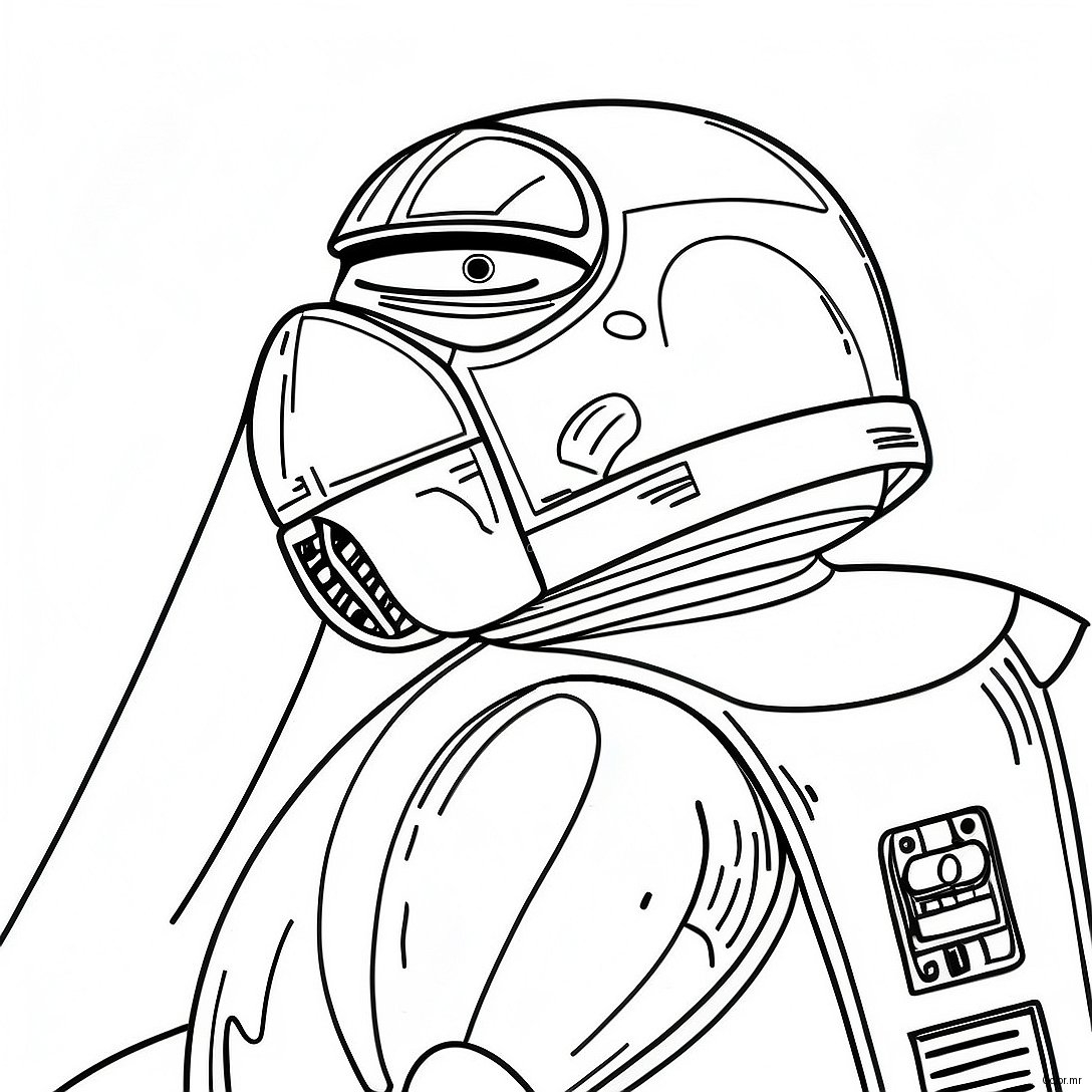 Pagina Para Colorir De Star Wars Realista 42440 35179