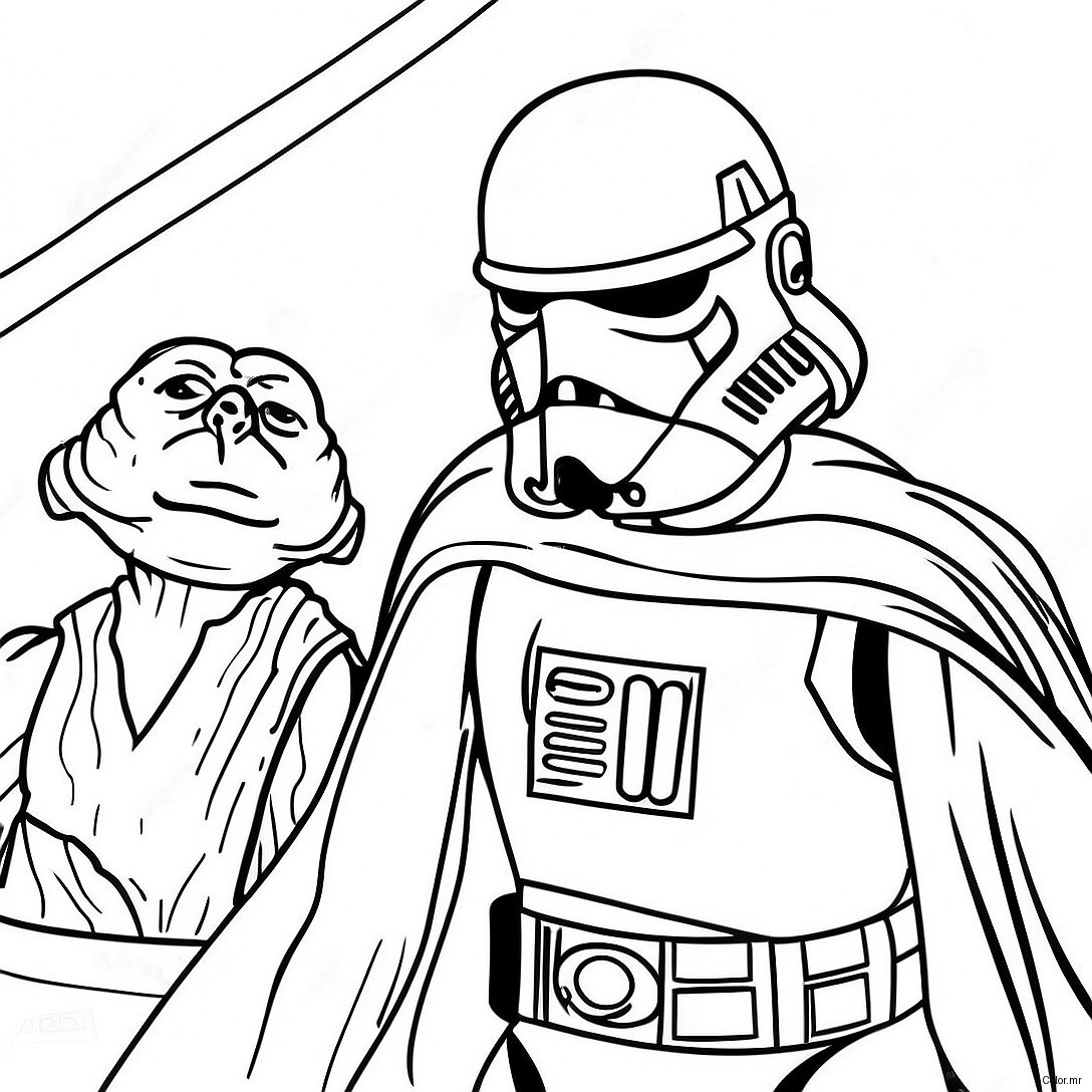 Pagina Para Colorir De Star Wars Realista 42440 35180