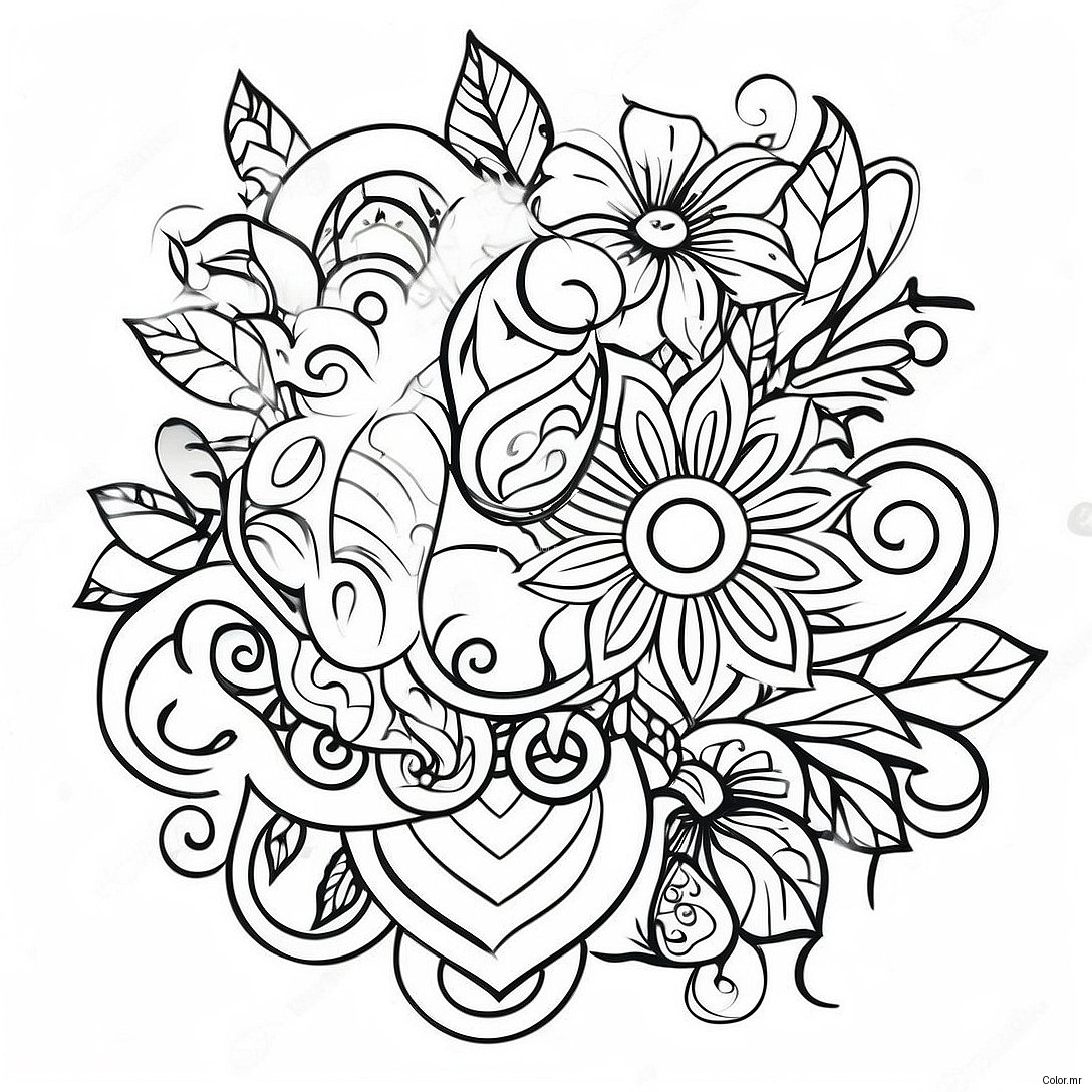 Pagina Para Colorir Designs De Tatuagem Realistas 63739 52733