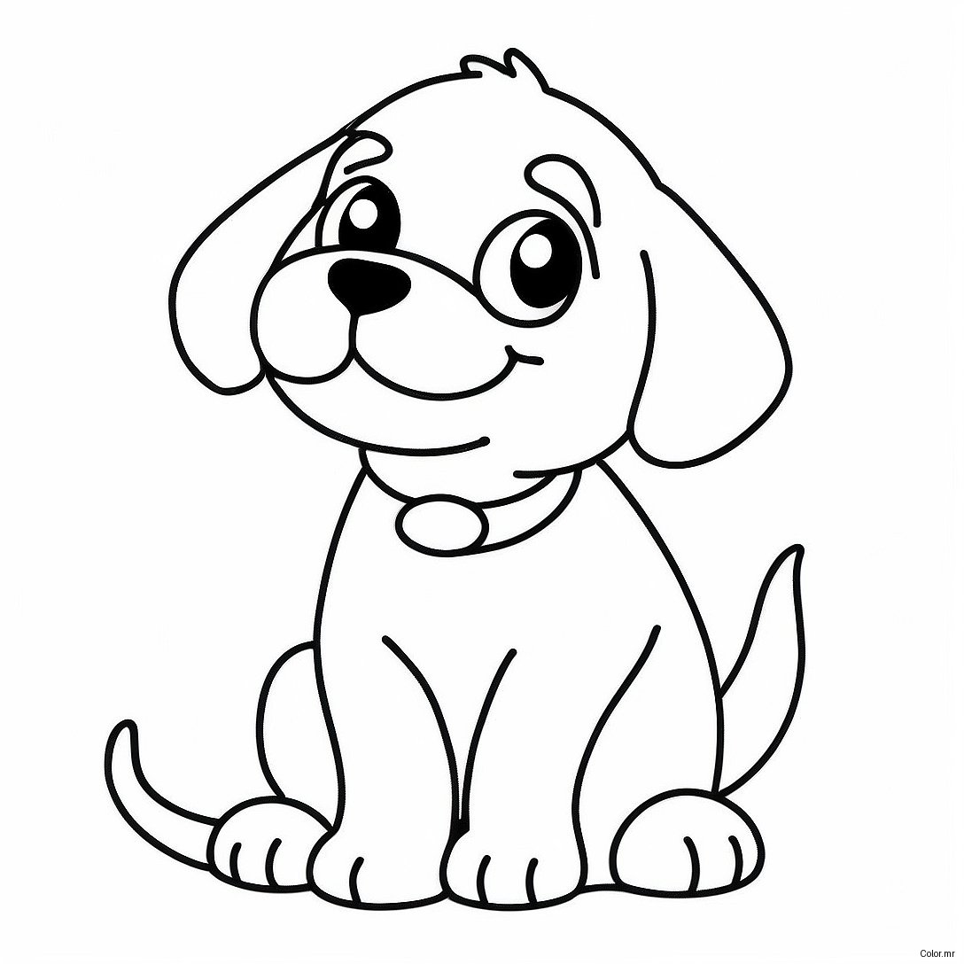 Pagina Para Colorir Do Filhote Realista 2301 1881