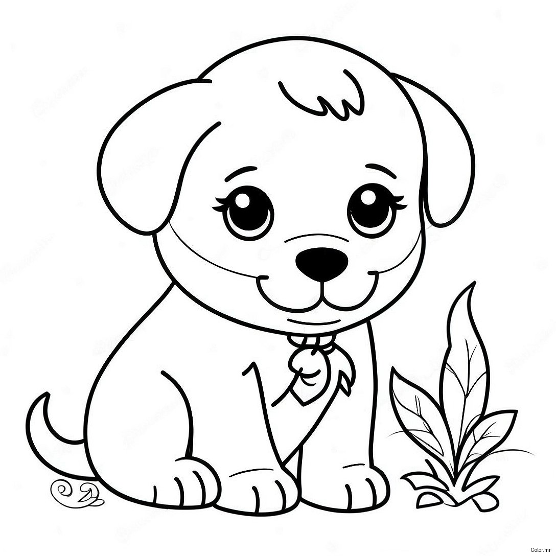 Pagina Para Colorir Do Filhote Realista 2301 1883