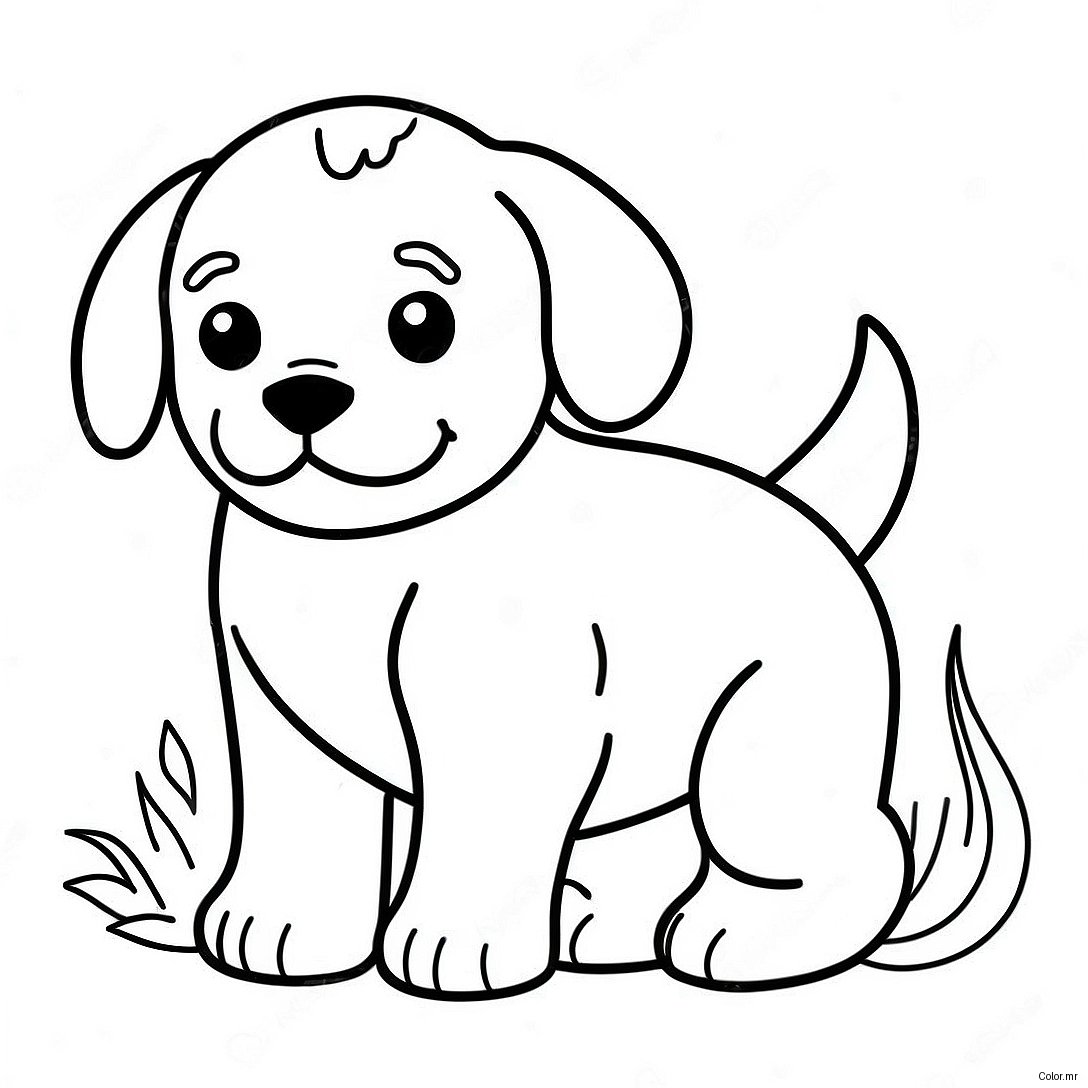 Pagina Para Colorir Do Filhote Realista 2301 1884