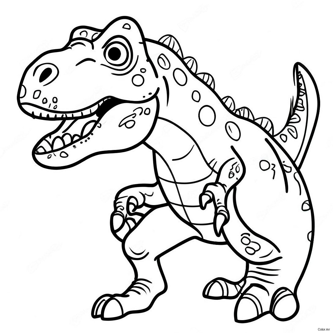 Pagina Para Colorir Do T Rex Realista 931 741