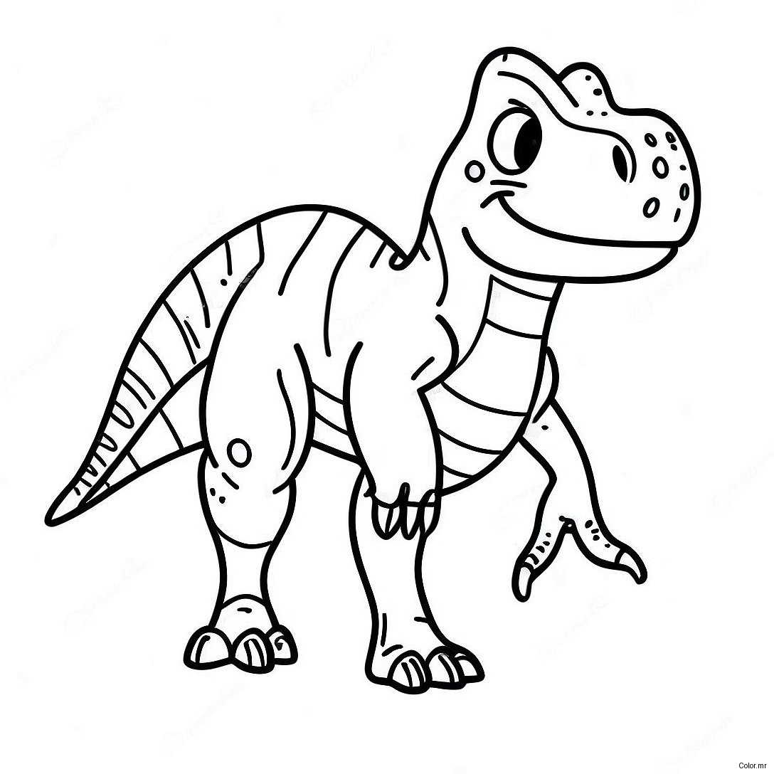 Pagina Para Colorir Do T Rex Realista 931 742