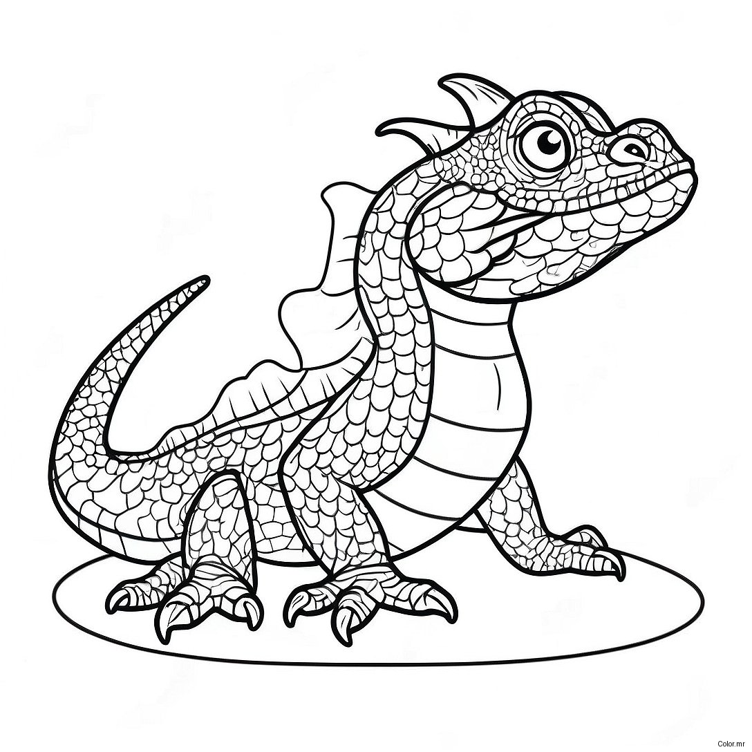 Pagina Para Colorir Dragao Dagua Realista 39627 32887