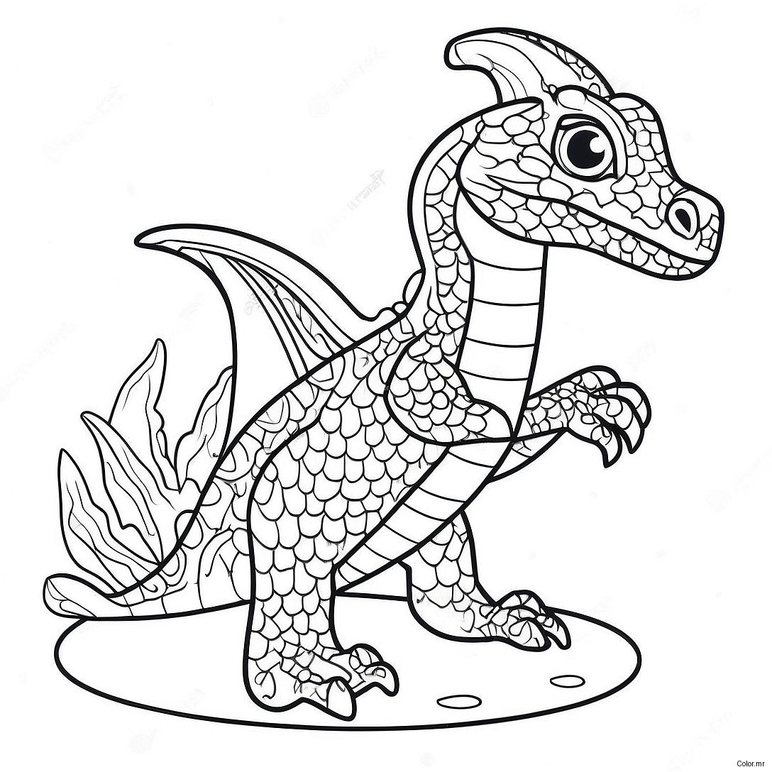 Pagina Para Colorir Dragao Dagua Realista 39627 32888