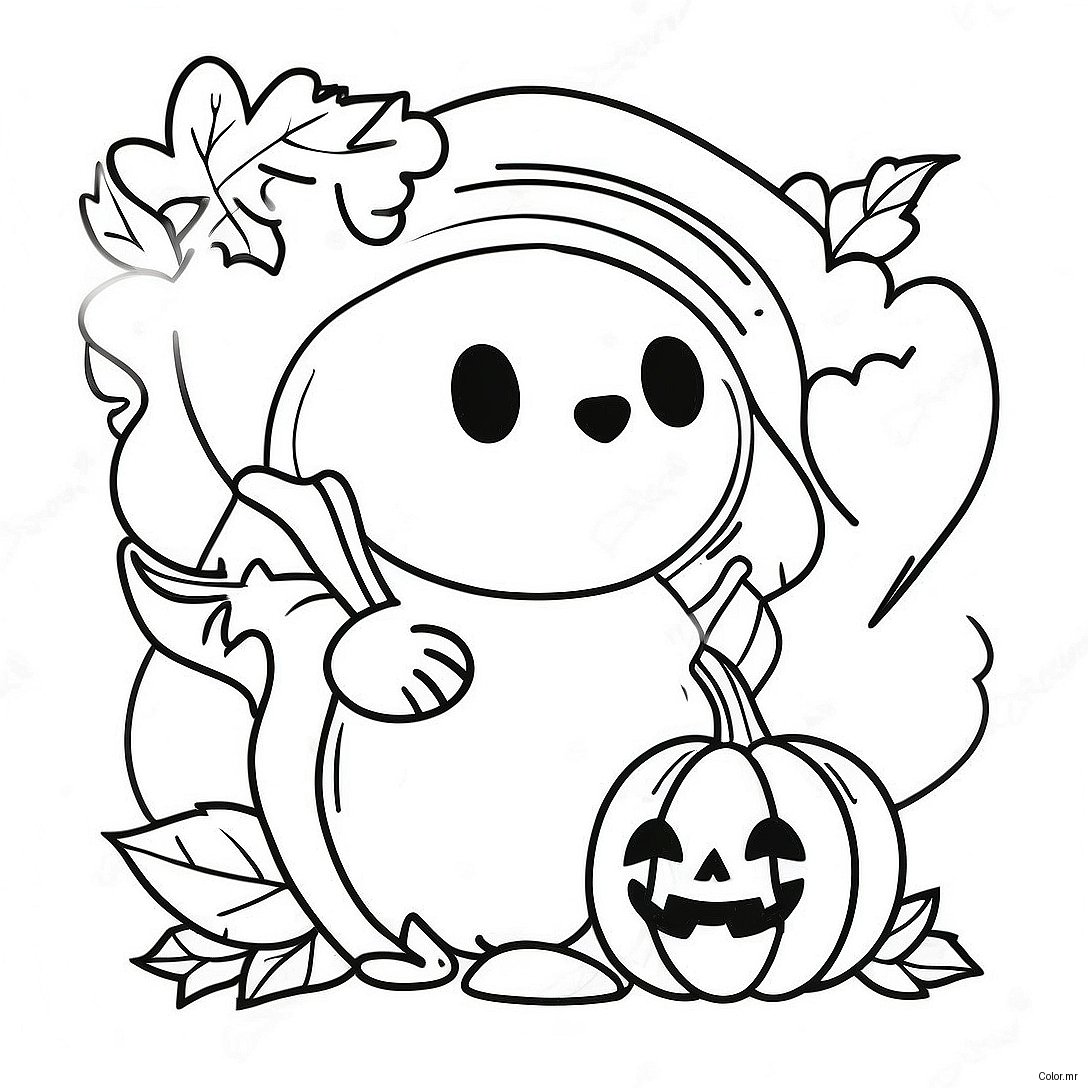 Pagina Para Colorir Halloween Vintage 15499 13125