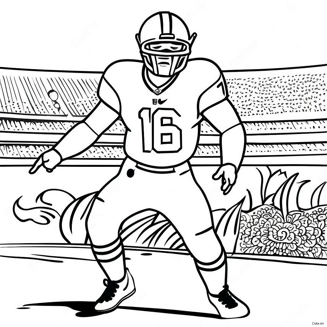 Pagina Para Colorir Tua Tagovailoa 45763 37996