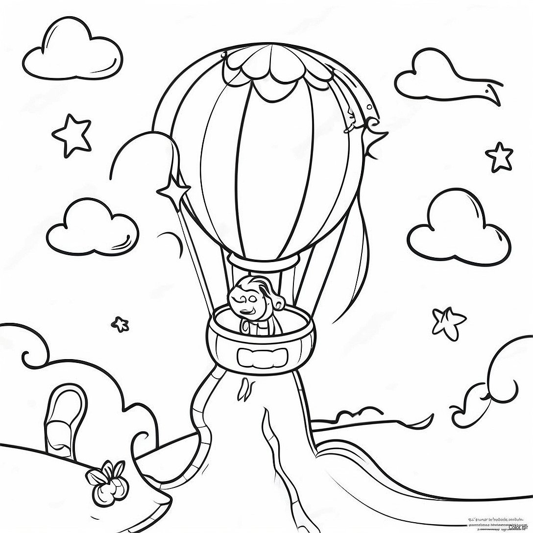 Whimsical Oh The Places You Ll Go Coloring Page 37356 31099