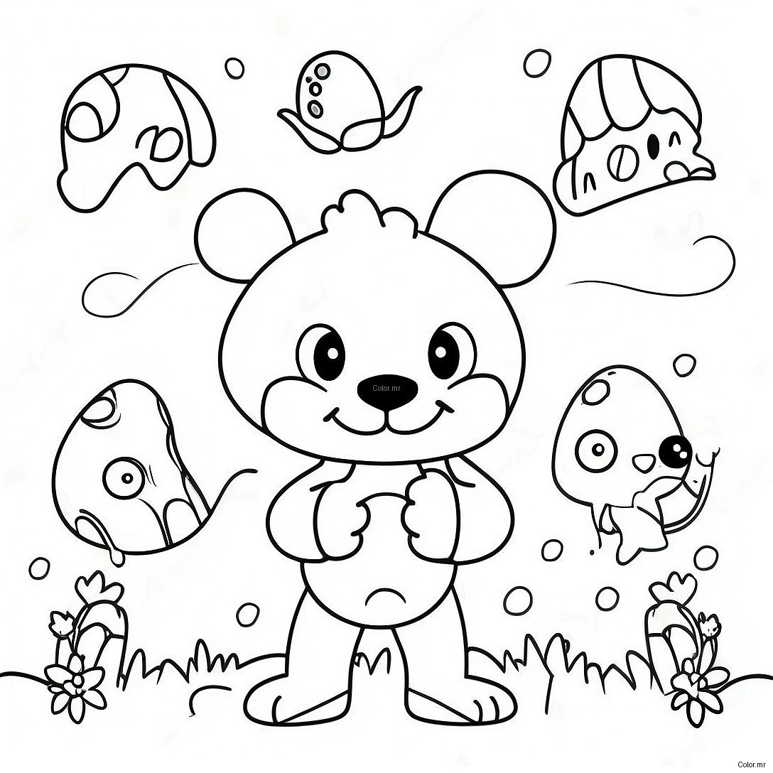 Willy S Wonderland Characters Coloring Page 15290 12812