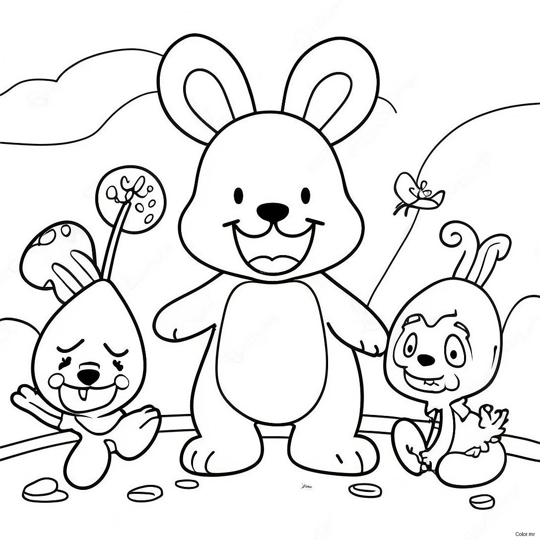 Willy S Wonderland Characters Coloring Page 15290 12953