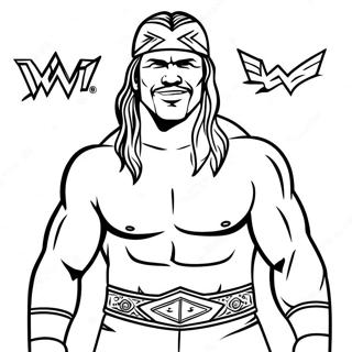 Pagina Para Colorir Da Wwe 10116-8315