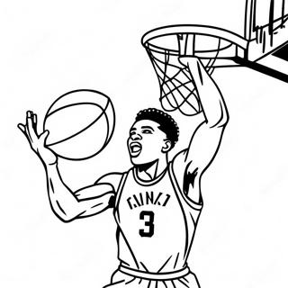 Pagina Para Colorir Do Giannis Enterrando Uma Bola De Basquete 10147-8343